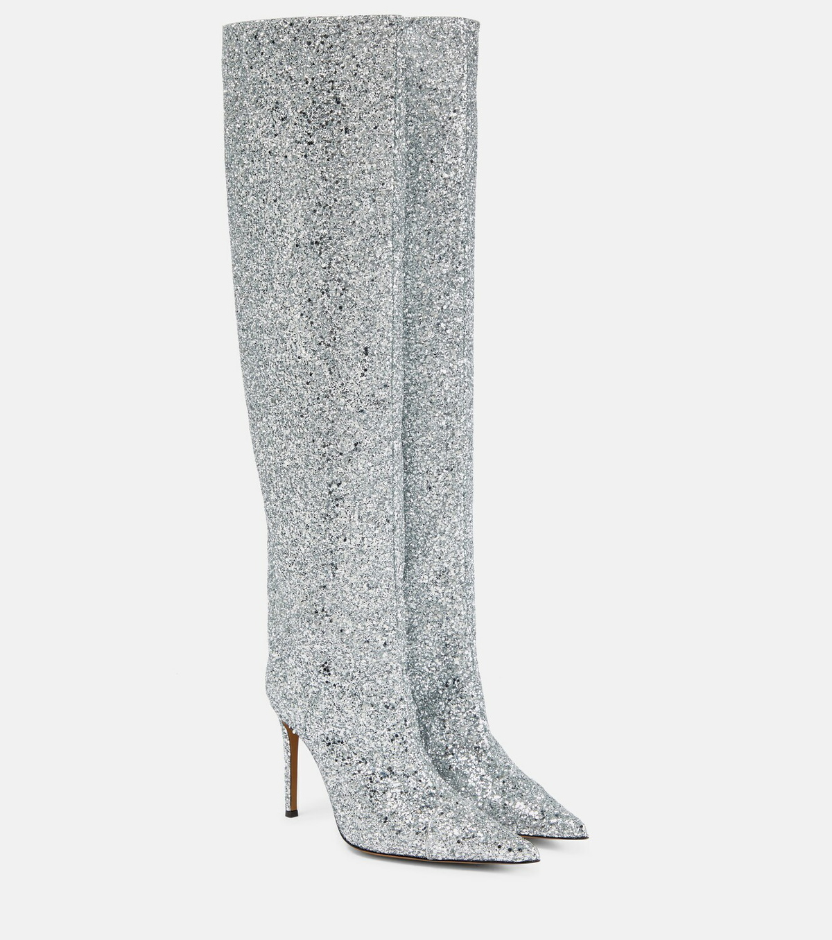 Glitter deals knee boots