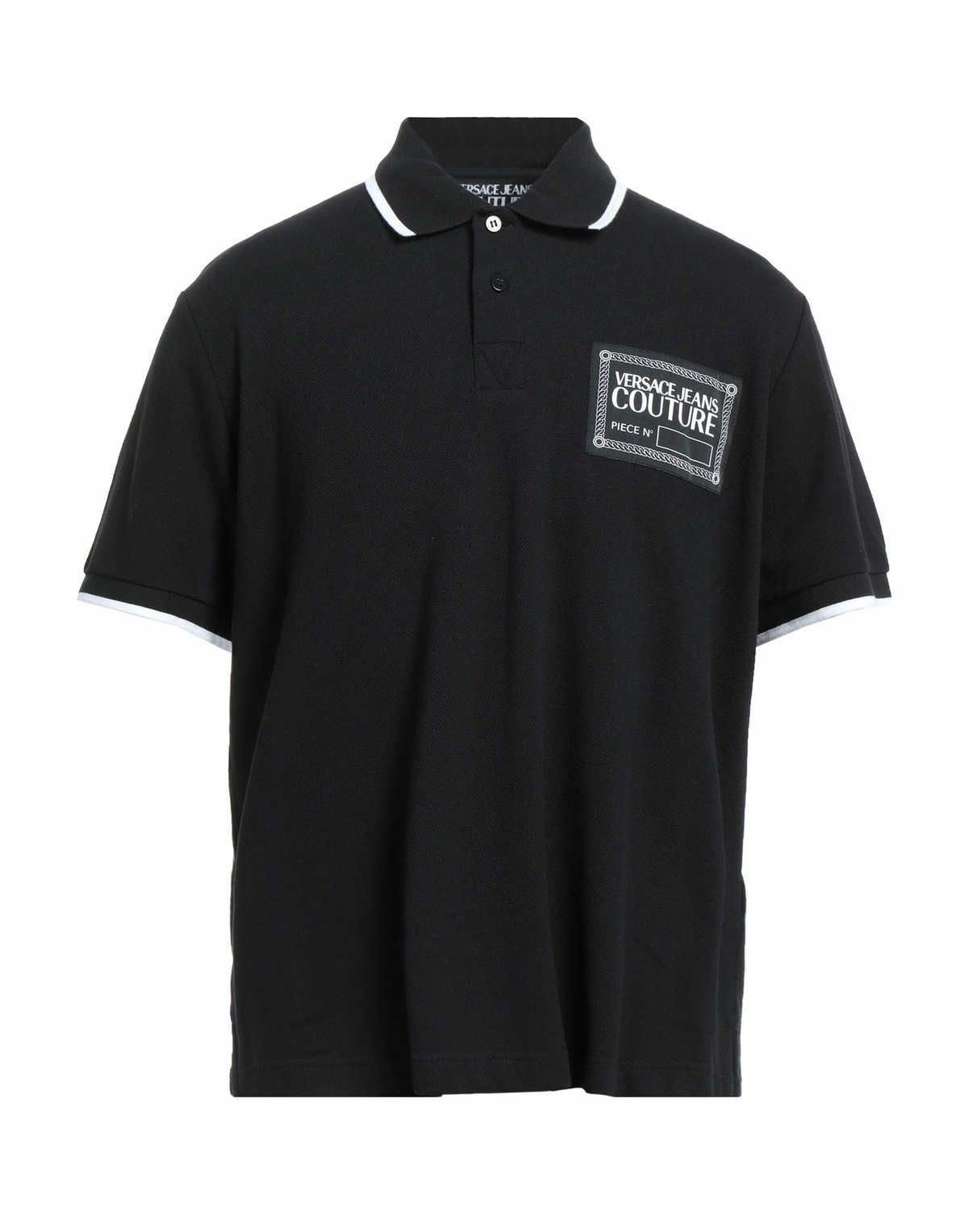 Versace Jeans Couture Mens Polo shirt in Black
