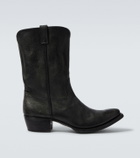Prada Leather cowboy boots
