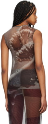 ELLISS Brown Grab My Vest Tank Top