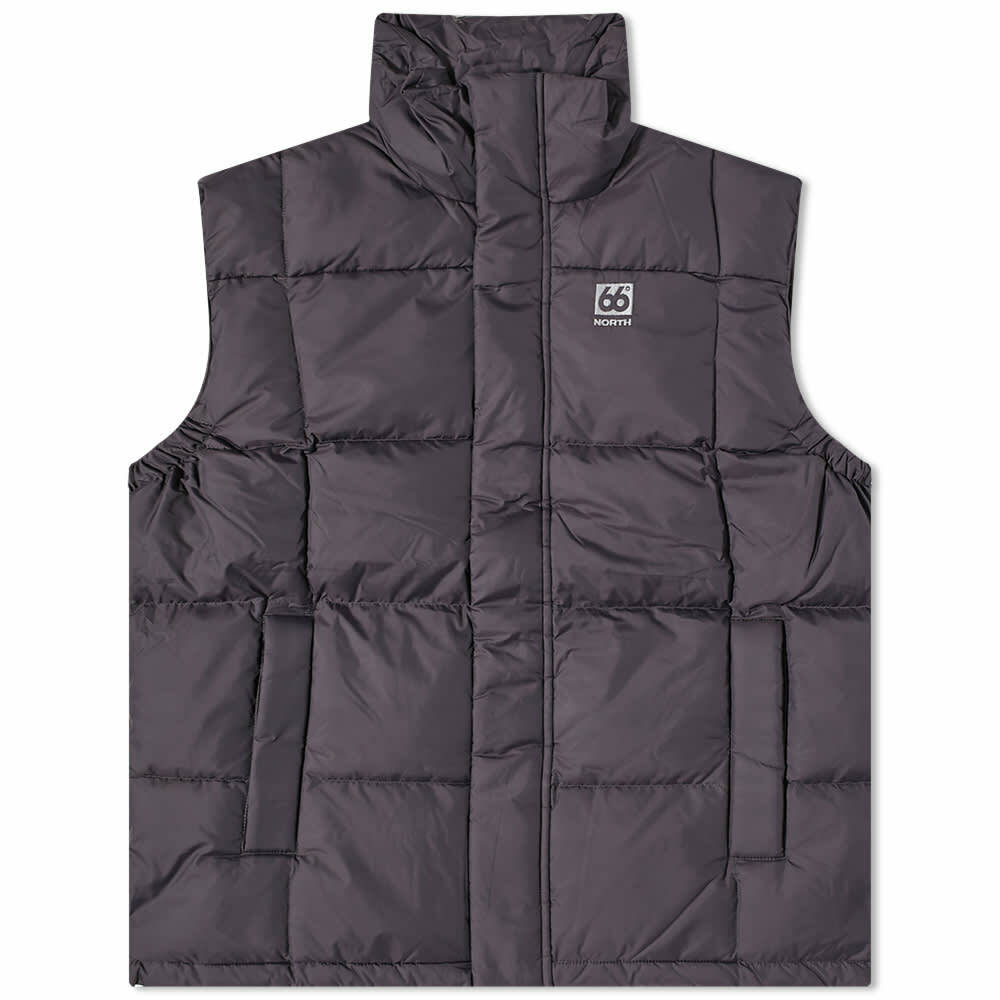 66° North Men's Dyngja Down Vest in Obsidian 66° North