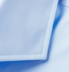 HUGO BOSS - Jason Slim-Fit Cutaway-Collar Cotton-Poplin Shirt - Blue