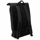 Rains Men's Rolltop Rucksack in Black