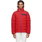 Moncler Grenoble Red Down Kander Jacket