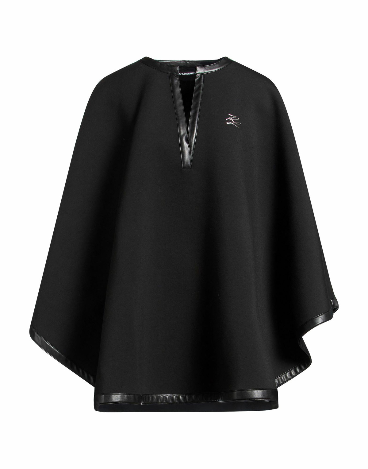 Karl Lagerfeld Womens Cape in Black