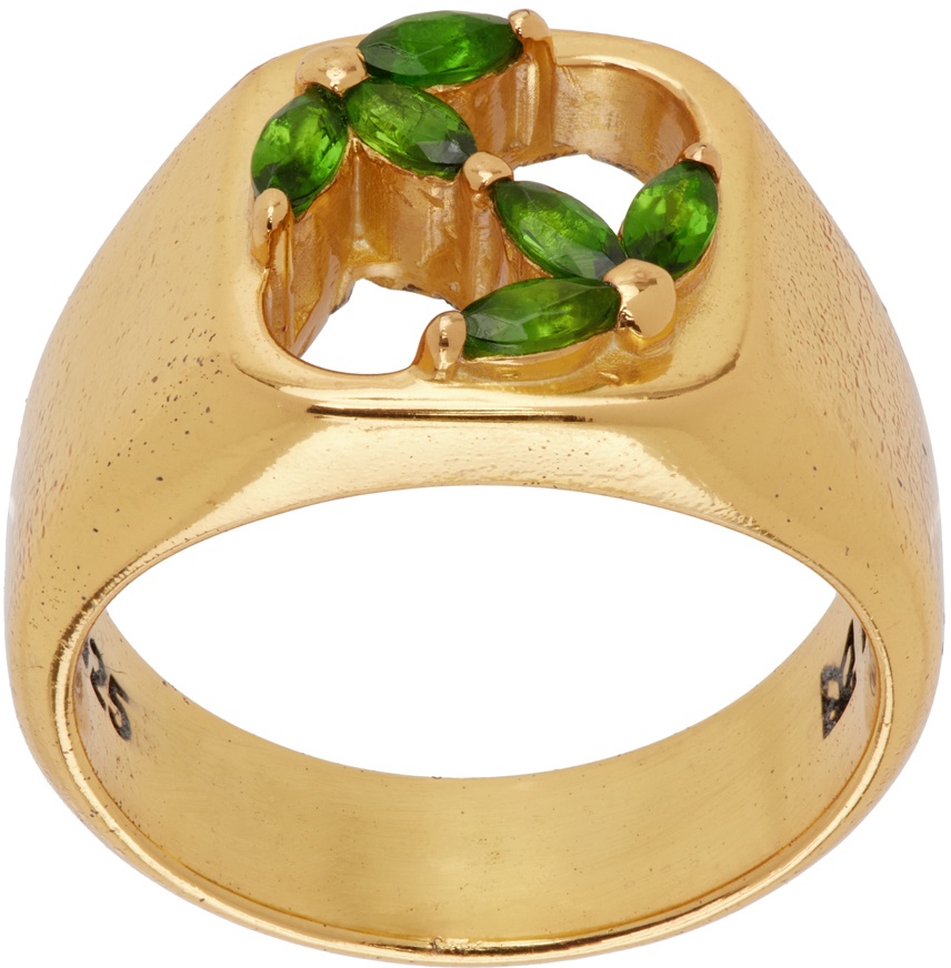 MAPLE Gold 3AM Signet Ring