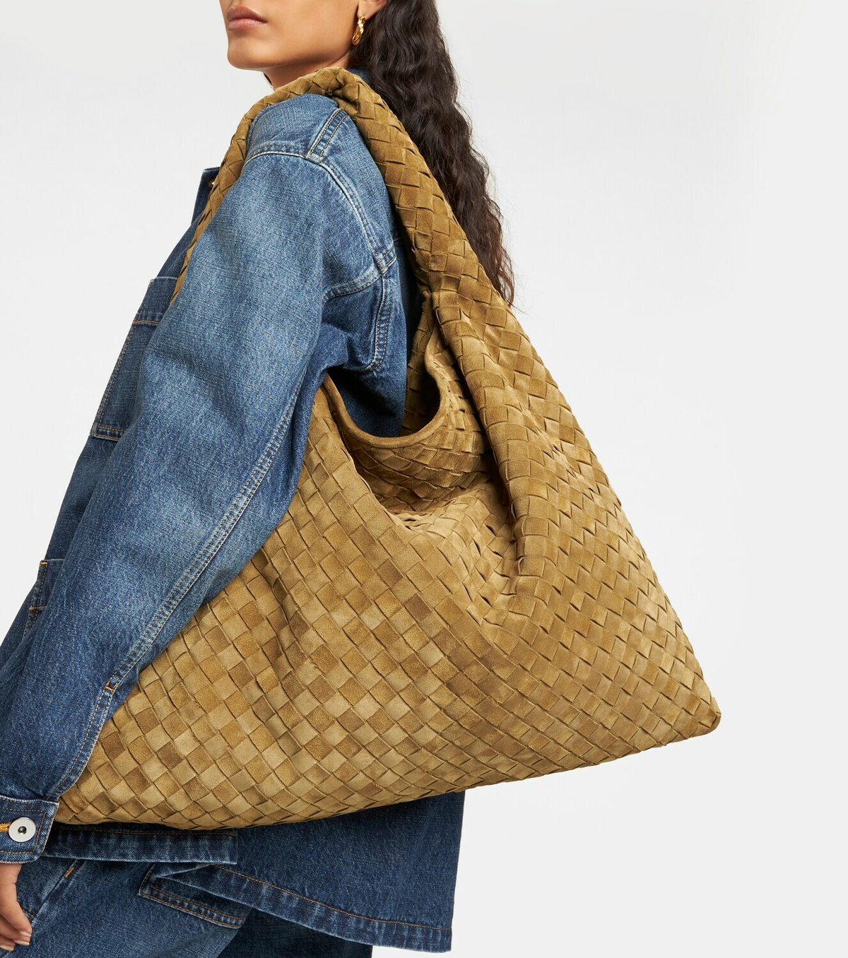 BOTTEGA VENETA Large Hop【関税送料込】 BOTTEGA VENETA Hop large intrecciato leather tote | NET-A-PORTER