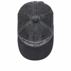 Martine Rose Women's Signature Logo Cap in Washed Black