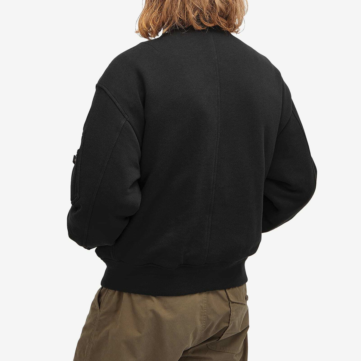 rag&bone ブラックレースジャケット ミ113 Rag & Bone Men's Vintage Terry Manston Bomber Jacket in