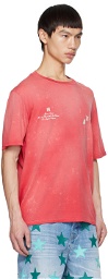 AMIRI Red Collegiate T-Shirt