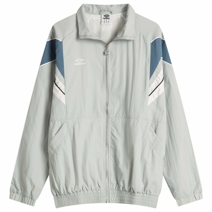 Photo: Umbro Relaxed Track Jacket in Pearl Blue