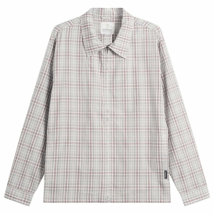 Photo: Gramicci Men's Zip-Up Garage Jacket in Natural