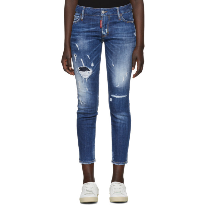 Jean Capri Skinny Fille Cat & Jack – Taille 12 – Denim Bleu Imprimé Flèches – Neuf