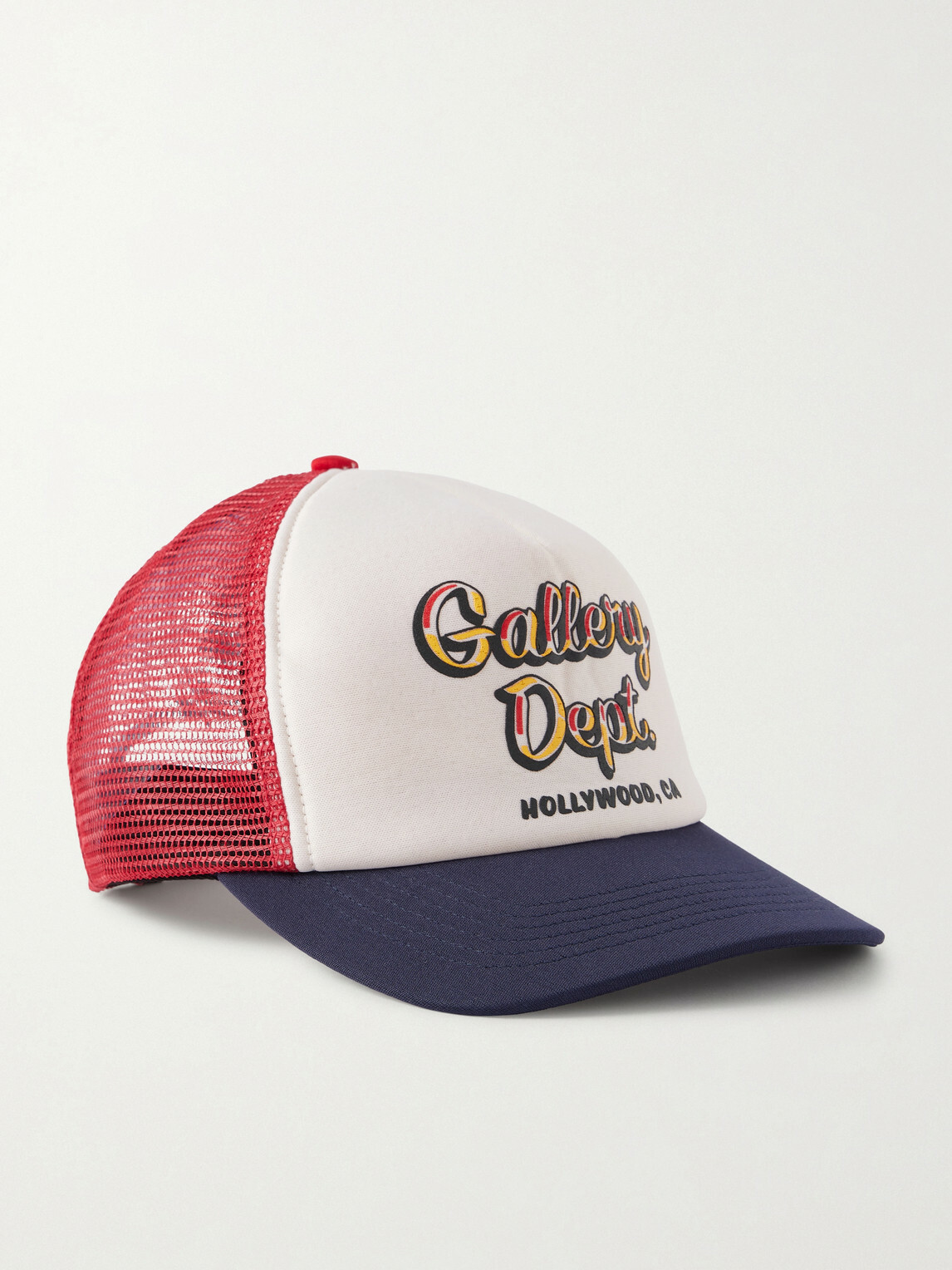 Gallery Dept. - Logo-Print Foam and Mesh Trucker Cap