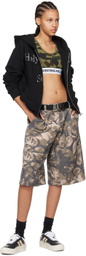 BAPE Khaki 1st Camo Sport Bra