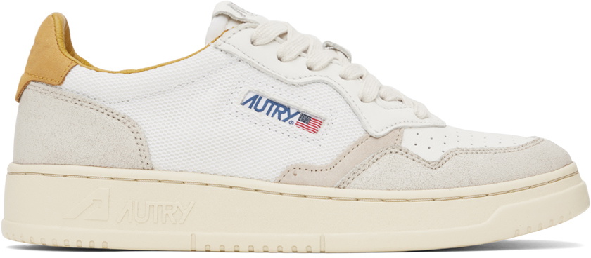 AUTRY Off-White Medalist Sneakers Autry