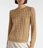 Ralph Lauren Collection Cable-knit silk sweater