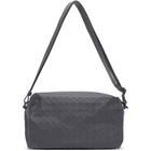 Bao Bao Issey Miyake Grey One-Tone Saddle Bag