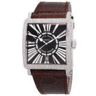 Franck Muller Master Square Automatic Diamond Black Dial Watch 6000 H SC DT D AC