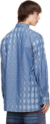 Loewe Blue Paula's Ibiza Chambray Moon Calendar Shirt