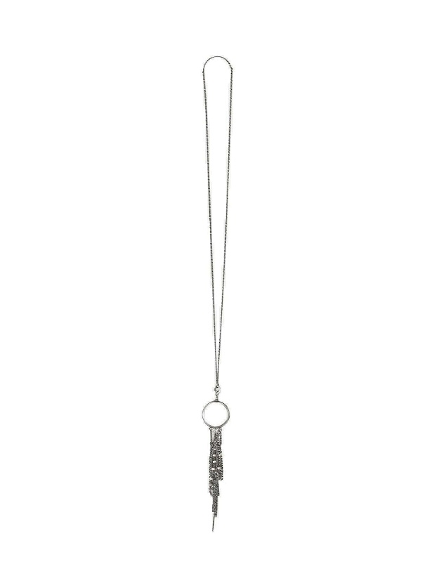 Photo: Ann Demeulemeester Necklace Silver   Womens