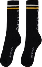 Off-White Black Stripe Socks