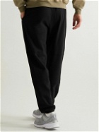 Lady White Co - Tapered Panelled Cotton-Jersey Sweatpants - Black
