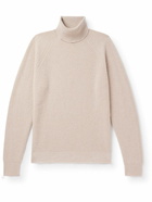 Saman Amel - Ribbed Cashmere Rollneck Sweater - Neutrals