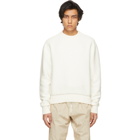 System White Cotton Knit Sweater