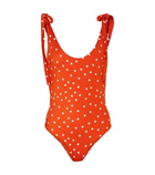 Johanna Ortiz Cave Explorer polka-doe swimsuit