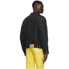 Y/Project Black Denim Twisted Jacket
