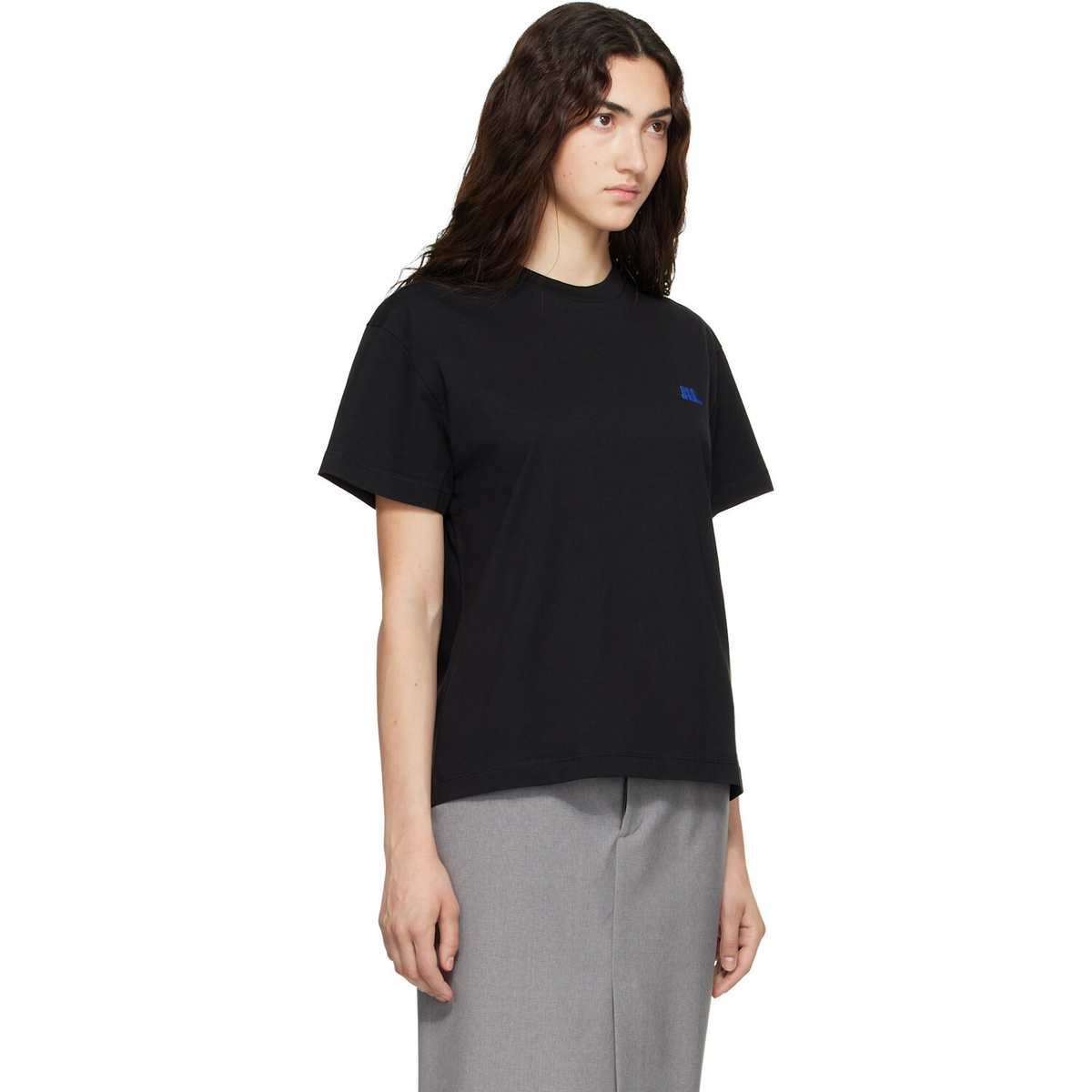 Jil Sander Black Cotton Crew-Neck T-shirt