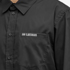 Han Kjobenhavn Men's Logo Regular Fit Shirt in Black