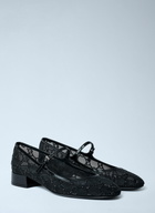Gucci Embellished GG Ballerina Flats