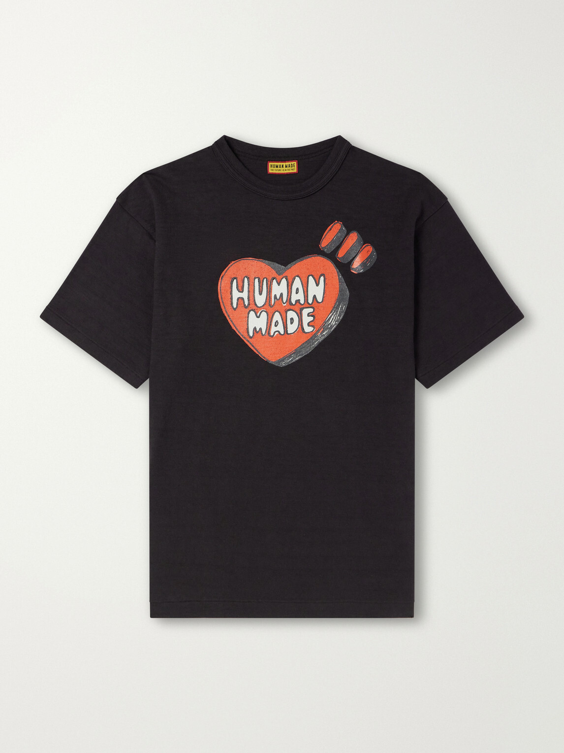 Human Made - Printed Cotton-Jersey T-Shirt - Black