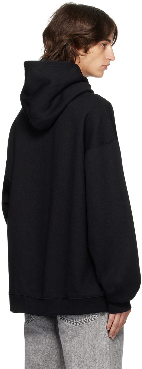 N.Hoolywood Black Drawstring Hoodie