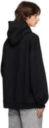 N.Hoolywood Black Drawstring Hoodie
