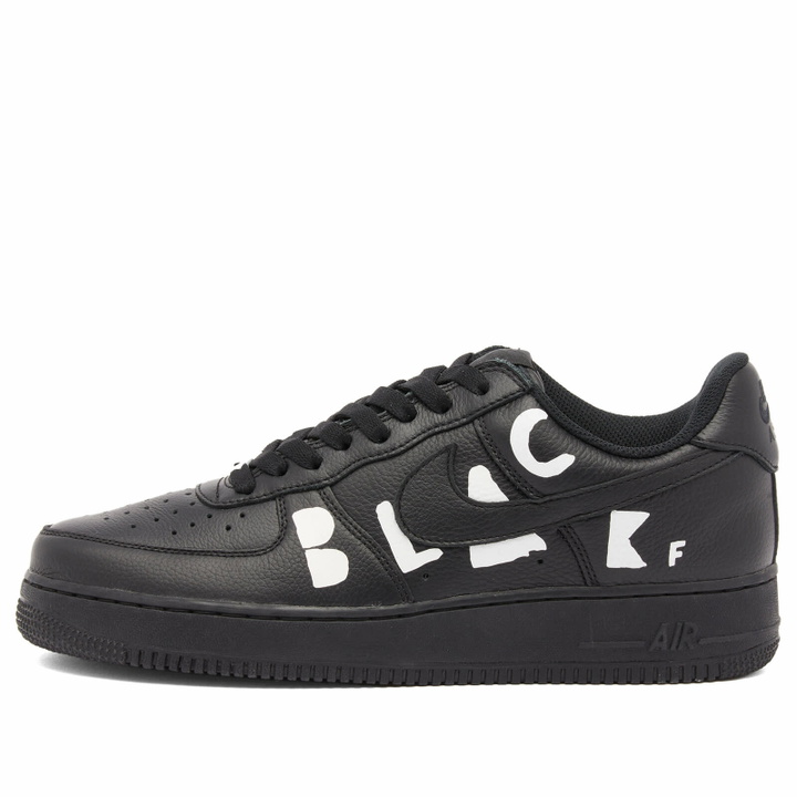 Photo: Comme des Garçons Men's CDG x Nike Air Force 1 Low Retro SP Sneaker in Black