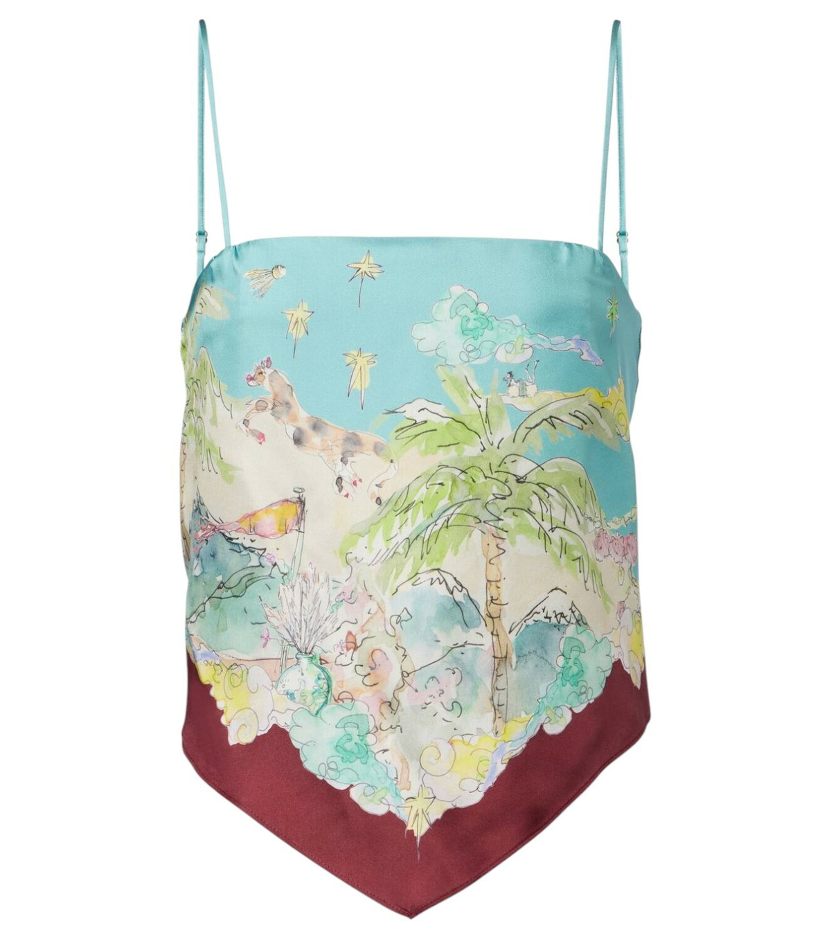 Alémais Pinball printed linen shirt ALÉMAIS