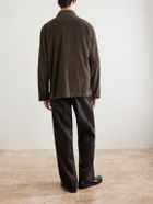 Hartford - Perry Cotton-Corduroy Jacket - Brown