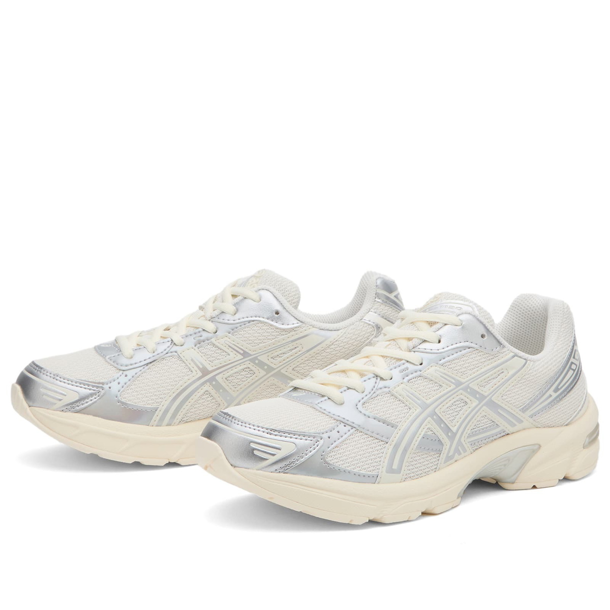 Asics Gel-1130 Sneaker in Cream/Pure Silver
