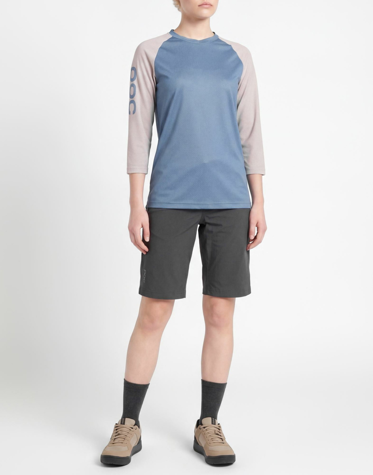 Poc Womens T-shirt Slate in Blue