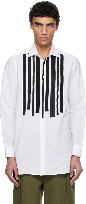 Photo: Junya Watanabe White Guy Rover Edition Customized Shirt