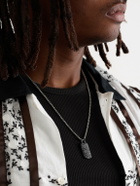 David Yurman - Chevron Titanium Diamond Pendant
