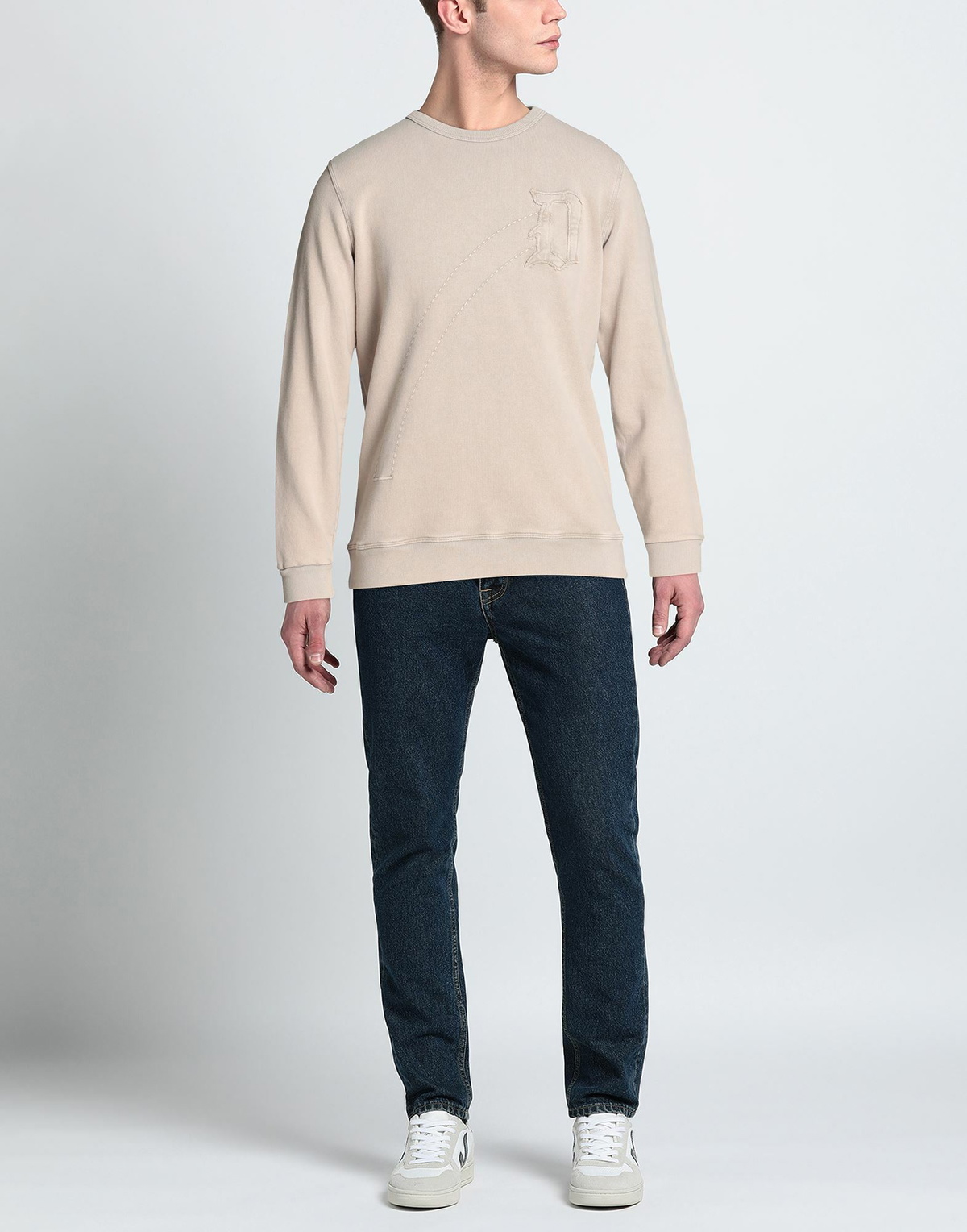 Dondup Mens Sweatshirt in Beige
