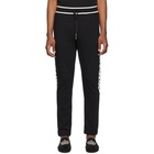 Dolce and Gabbana Black Logo Lounge Pants