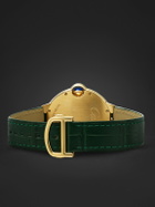 Cartier - Ballon Bleu de Cartier Automatic 40mm 18-Karat Gold and Alligator Watch, Ref. No. CRWGBB0062
