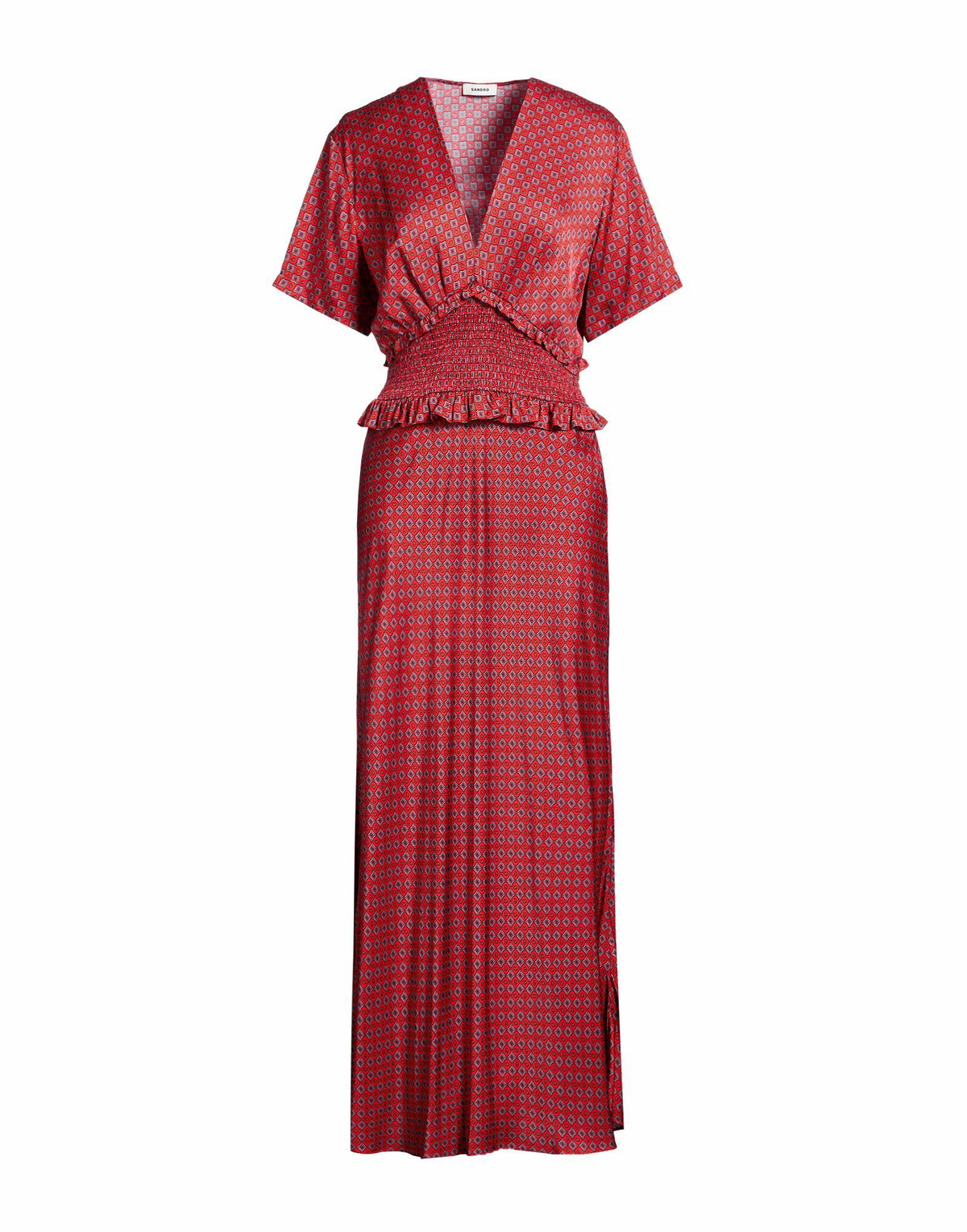 Sandro Womens Maxi dress in Red