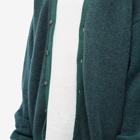 Palmes Men's Inter Knit Cardigan in Dark Green