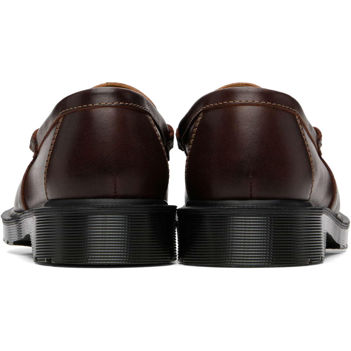 Dr. Martens Brown Penton 'Made In England' Leather Loafers